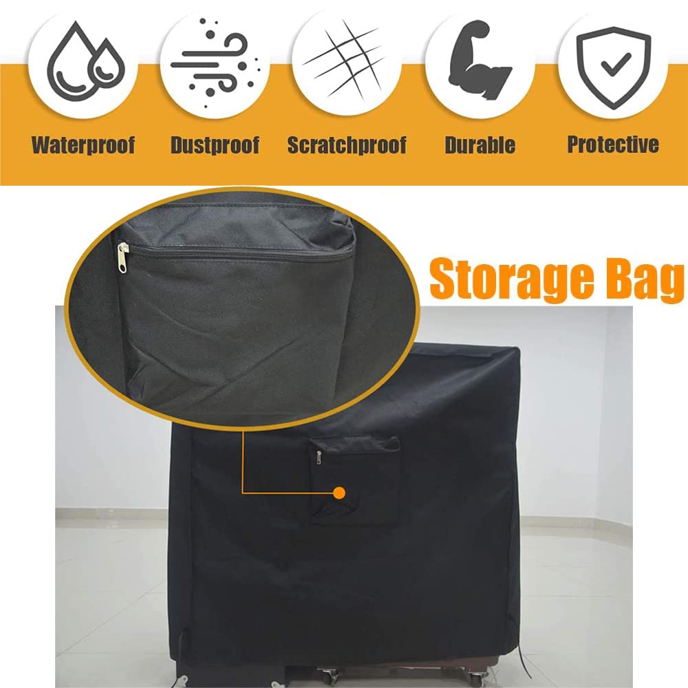 Copertura del carrello del dispositivo di raffreddamento impermeabile portatile patio rotolamento Cooler petto di ghiaccio Party Cooler Protector copre per 80 Quart bevande Cooler Carrelli