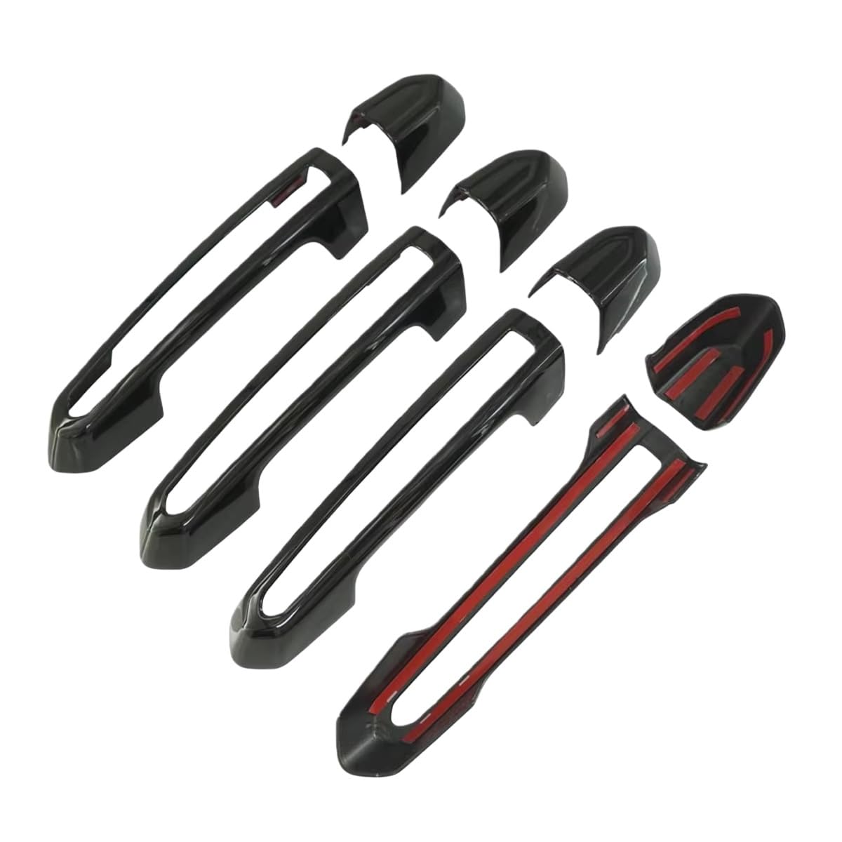 Hiiaw One Color Car Door Handle Cover Trim Exterior Door Handle Cover Trim Sticker For Cadillac For Xt4 Xt5 Xt6 Ct4 Ct6 Ats Xts Cts 2013-2021