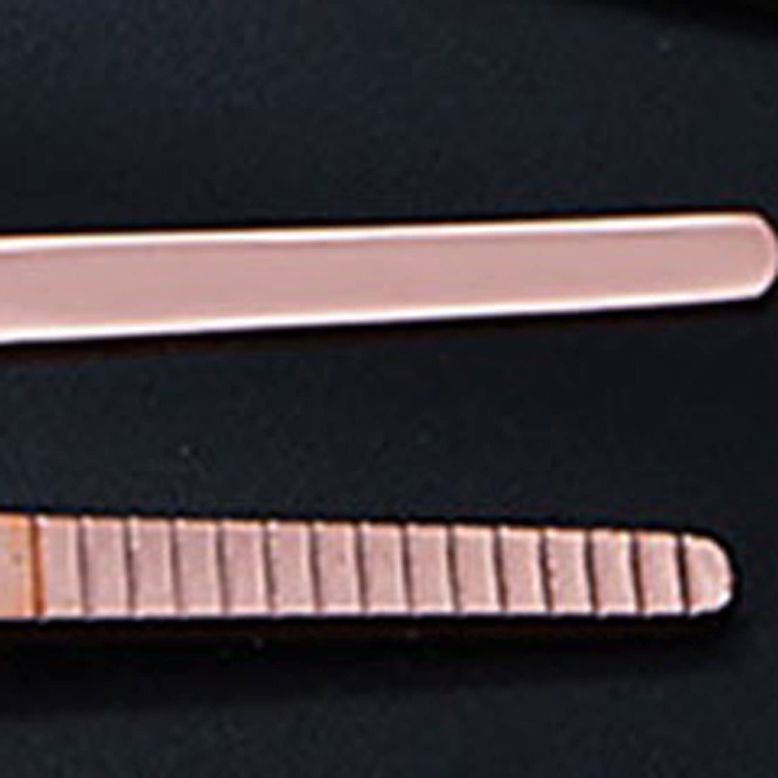 JINGYAN Pince à glaçons Cocktail Clip Bar Bartender Decoration Stainless Steel Tweezers Mint Leaf Ice Tongs Pliers Toothed Kitchen Tools
