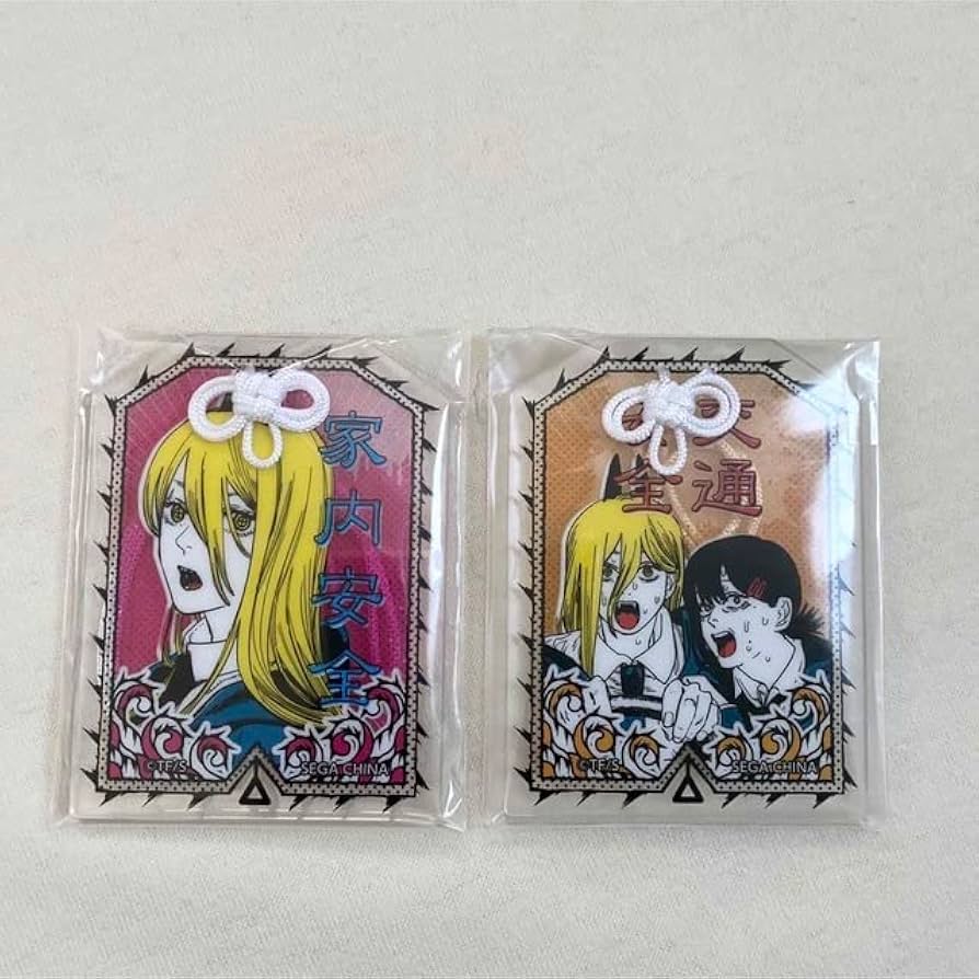 チェンソーマン　お守り風アクリル　パワー　コベニ Amazon.co.jp: チェンソーマン パワー コベニ 交通安全 お守り風