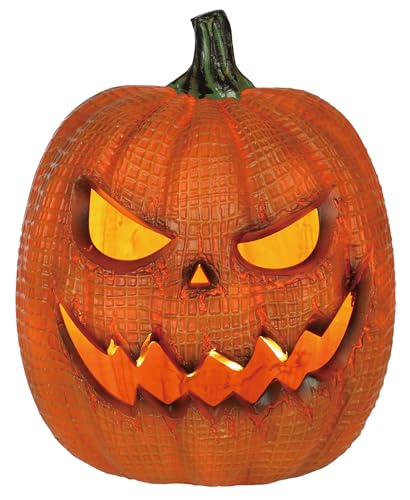 Eerie Light Up Pumpkin 11