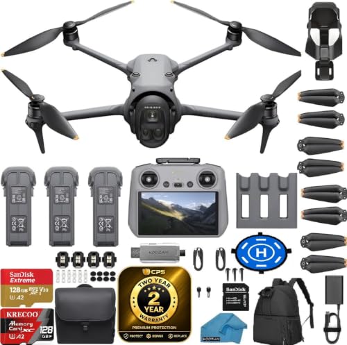 DJI Mavic 4 Pro Drone Fly More Combo 6K60 HDR, 100MP, 51-Min Max...