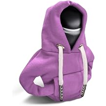 Gear Shift Hoodie, Car Gear Shift Cover, Fashionable Hoodie Car Shifter Knobs, Auto Interior Decor Accessories Cute Shifter Knob Hoodies Universal for Manual & Automatic Purple