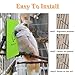 Kokopro Bird Heater for Cage - Snuggle Up Bird Warmer for Exotic Pet Birds, 10W African Grey, Parakeets, Parrots, (3.7