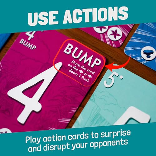 Frenzy Falls, juego de cartas estratégico caótico miniatura 5