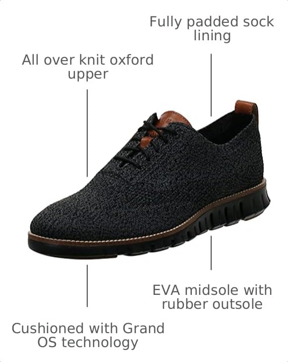 Image of Cole Haan Men's ZEROGRAND Stitchlite Oxford