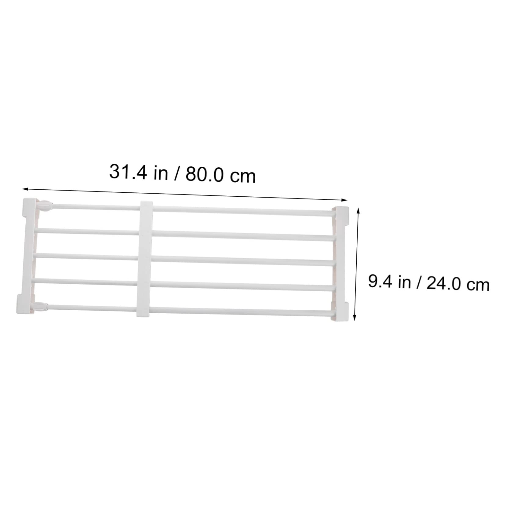DECHOUS 1Pc Wardrobe Storage Shelf Versatile Nail Bracket for Closet Organization for Clothes Shoes Bathroom Kitchen Storage Fits Spaces