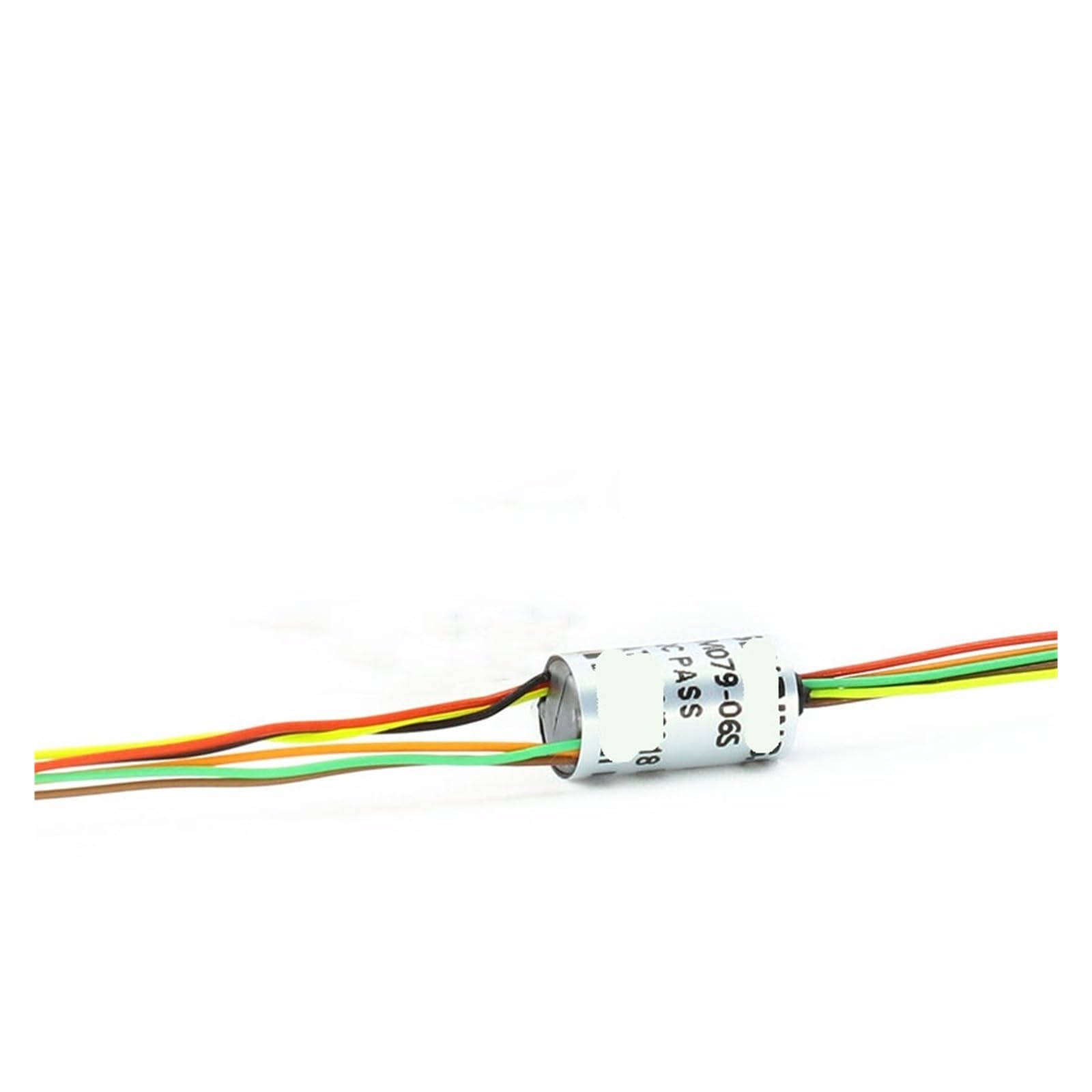 6, 12 Schaltkreise, 7,9 mm Außendurchmesser, 1 A Signalübertragung, Drehverbinder, kleiner Schleifring(6wire 1A no flange)