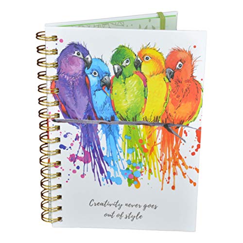 Cuaderno A5 con tapa dura "Creativity Never goes Out of Style" en espiral Cover