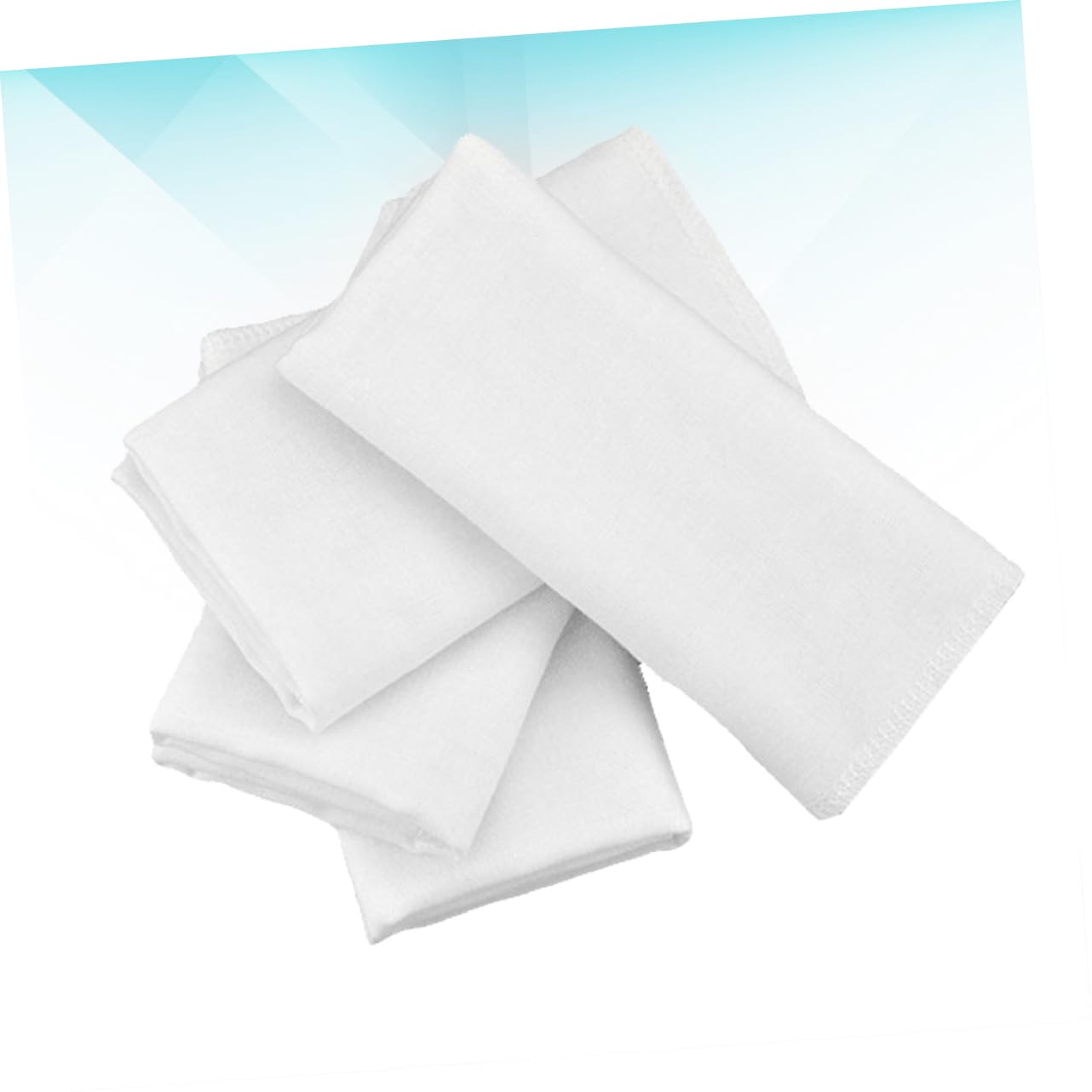 Beavorty Diy Noserag Handkerchief 5pcs Cotton Handkerchiefs Graffiti for Home Outdoor Use