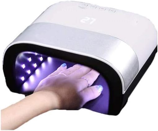 LED Gel Nail Lamp Dryer, Timer Setting, 36 LED Lights, 48W, White