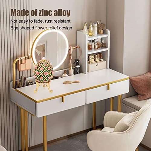 Boîte à bijoux œuf vintage pour coiffeuse et décoration - 7