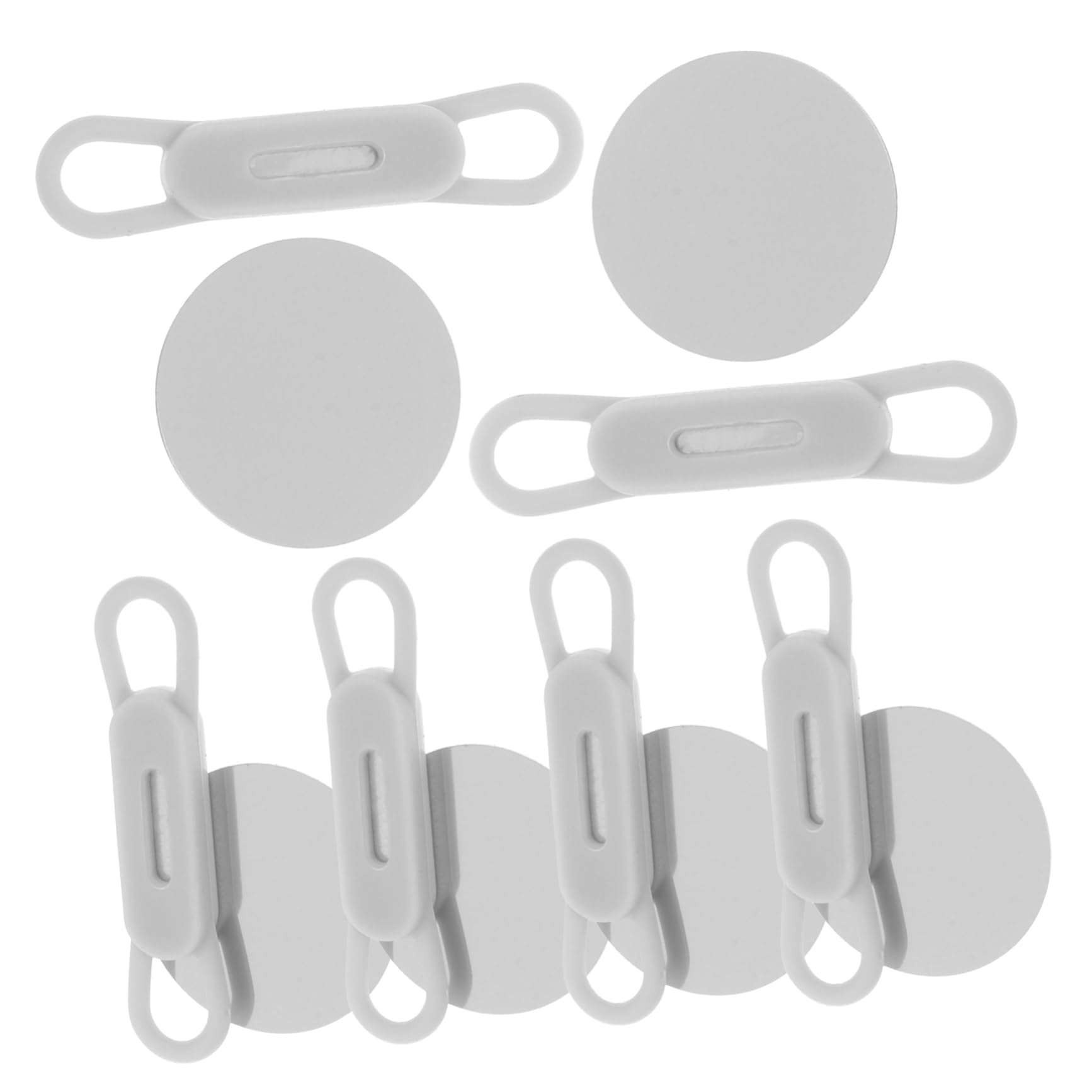 NUOBESTY 5sets Portapenne Regolabile Silicone Clip Per Scrivania e Lavagna Per e Scuola Organizzatore Penne Per Frigorifero e Metalliche