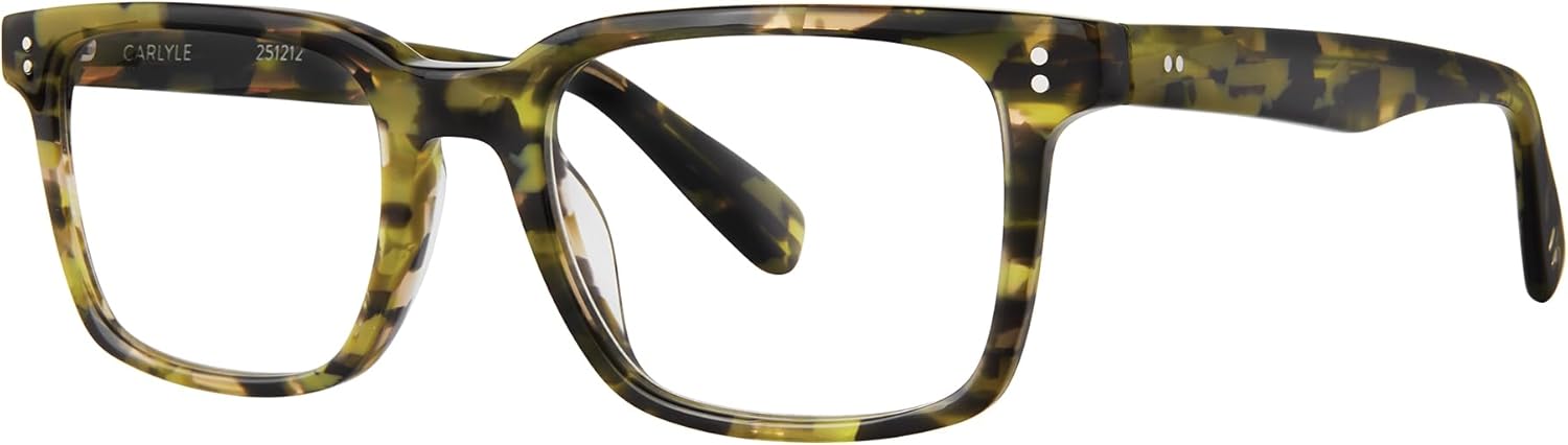 Scojo New York Carlyle Reading Glasses, Handmade Readers For Men And Women, Scratch Resistant
