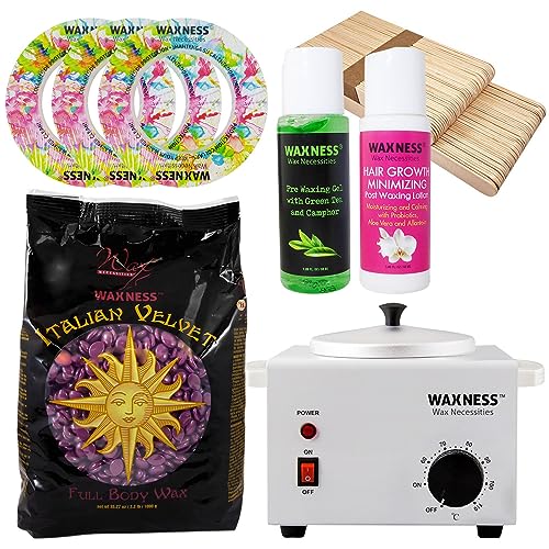 Waxness Italian Velvet Stripless Waxing Kit