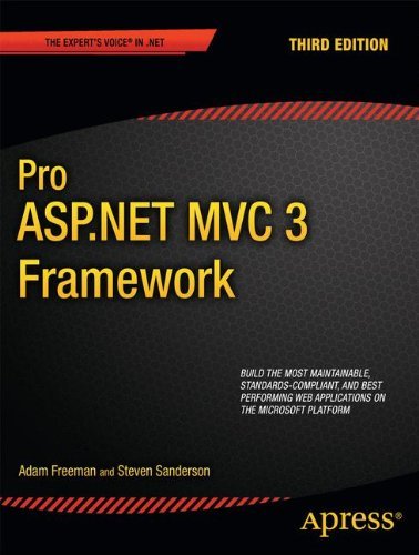 (Pro ASP.Net MVC 3 Framework (New)) By Freeman, Adam (Author) Paperback on (06 , 2011)
