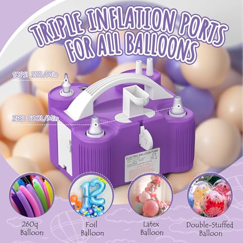 Wotalk 4-in-1 Electric Balloon Pump