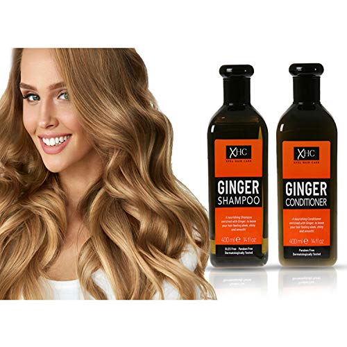 XHC Xpel Hair Care Ginger Shampoo and Conditioner Combo, 400ml - Image 3