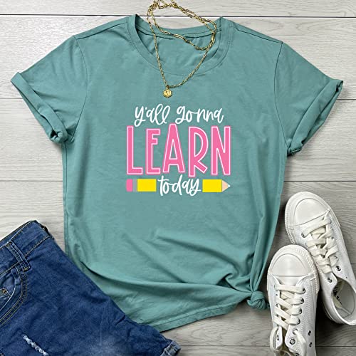 ROSEPARK Women Soft Graphic Printed T-Shirts Summer Tees2