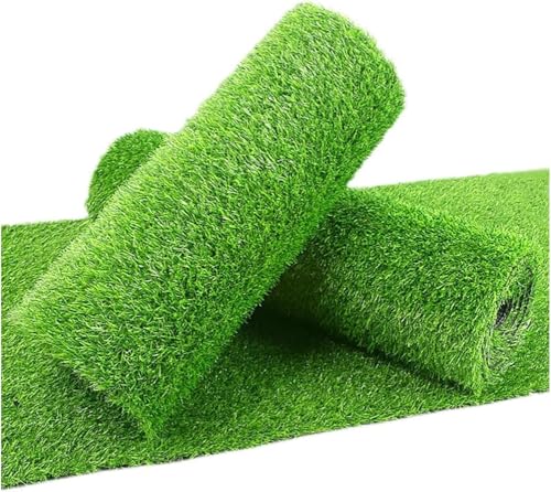 7UIYgtyO LNNNW Pasto Sintetico Césped Artificial sintético del césped, Alfombra Falsa al Aire Libre del césped de la Hierba del Patio Trasero de la Altura de la Pila de 20m m para Exteriores(60x90cm)