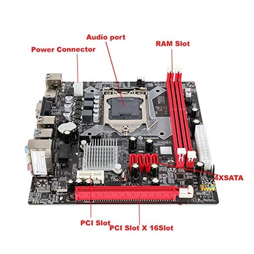 Consistent DDR3 Motherboard CMB H61 with NVME Slot - Image 3