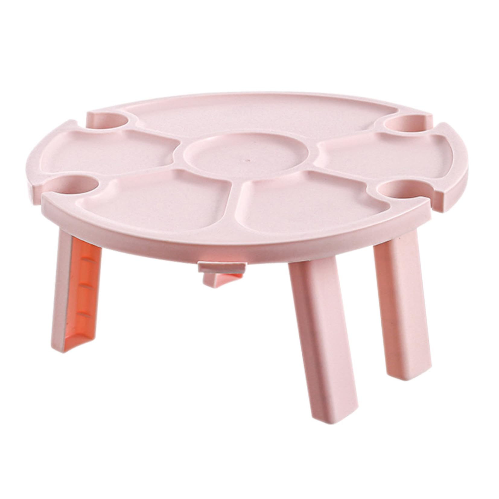 Table de pique-nique pliante plastique avec porte-bouteilles outdoor