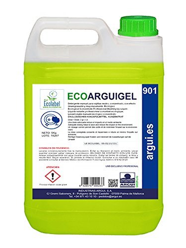 Ecoarguigel Arguigreen Line Lavavajillas manual concentrado profesional, 5 L Cover