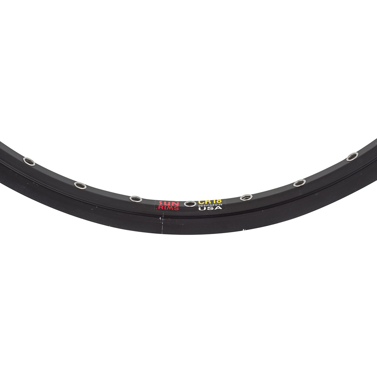 SUNringleCR-18 Bicycle Rim - 16 349 x 18 CR-18 32 Black/NMSW - 62CE33P13605