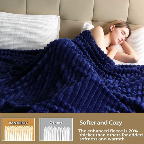 Couverture polaire de qualité premium 100% microfibre douce et durable 200x230