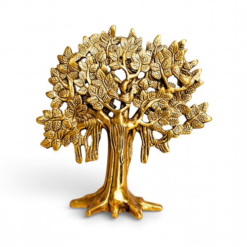 Brass Kalpavriksha Tree 7.5 Inch | Vastu Tree of Life for Wealth ...