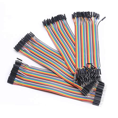 DEVMO 120pcs Dupont Wire Jumper Cable Ribbon 20cm Male to Female Compatible with Ar-duino Breadboard SMT32 Ar-duino Raspberry Pi image 5