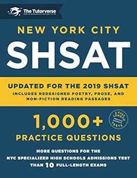 Paperback New York City SHSAT: 1,000+ Practice Questions: Updated for the 2019 SHSAT Book