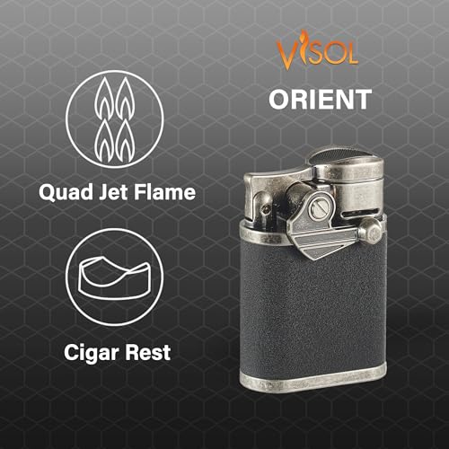 Encendedor Quad Llama Butano Visol Reutilizable miniatura 2