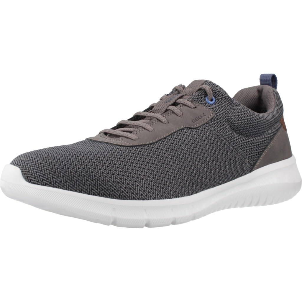 Geox Hombre Graphite - U Monreale C, Zapatillas