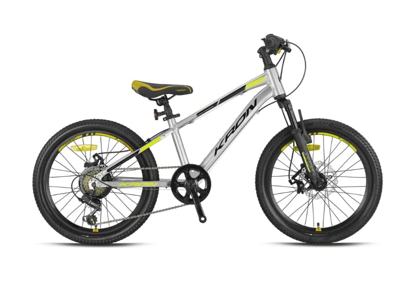 KRON XC 75 20 JANT 7 VİTES MEKANİK DİSK FREN-MAT GRİ/SİYAH/NEON