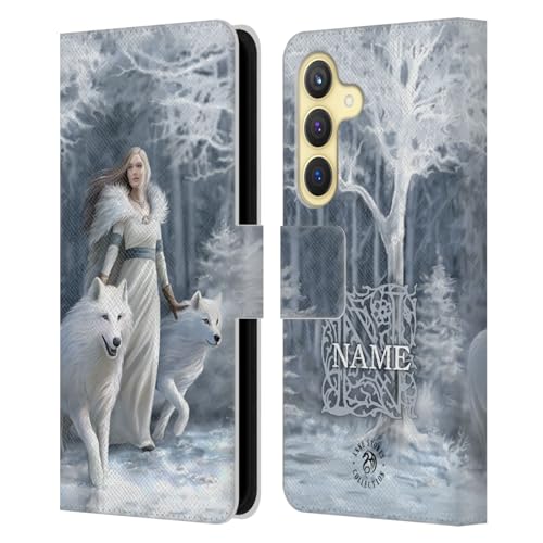 Housse en cuir Anne Stokes pour Samsung Galaxy S24 5G finition luxe