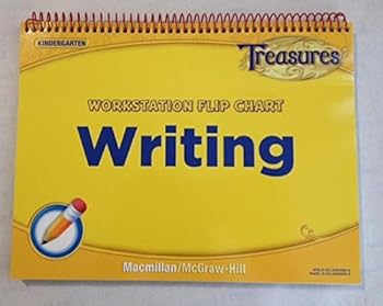 Spiral-bound Treasures. Workstation Flip Chart: Writing - Kindergarten Book