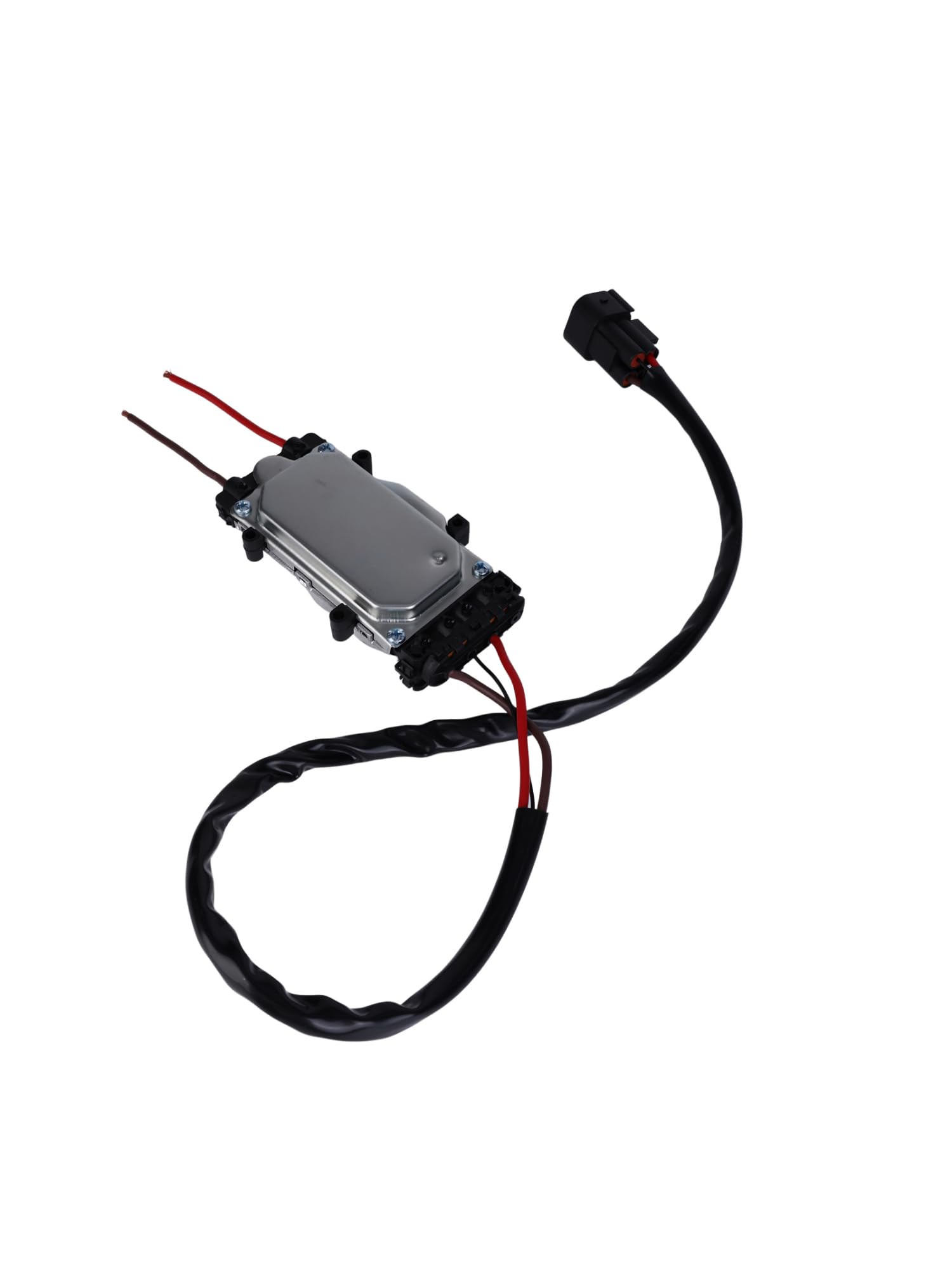 17427801993 Gebläse Lüfter Steuergerät Modul, Kompatibel mit BMW 1er E81 E82 E87 E88 LCI 3er E90 E91 E92 E93, Ersetzt 17427788905 Kühlerlüfter-Steuermodul