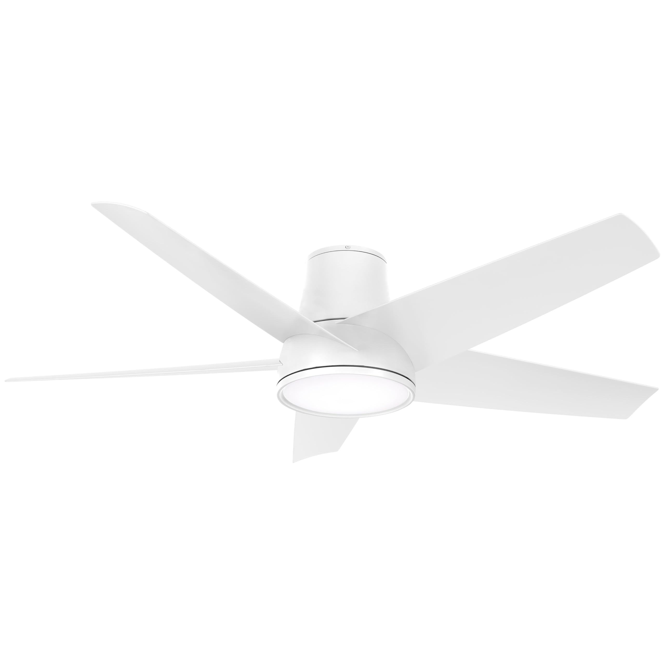 MINKA-AIRE F782L-WHF Chubby II 58" Outdoor Hugger with LED Lights and Remote Control, Flat White-image-36