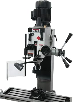 JET Square Column Geared Head Mill Drill, 1-1/2 HP, 115/230V 1Ph (Model JMD-45GH)