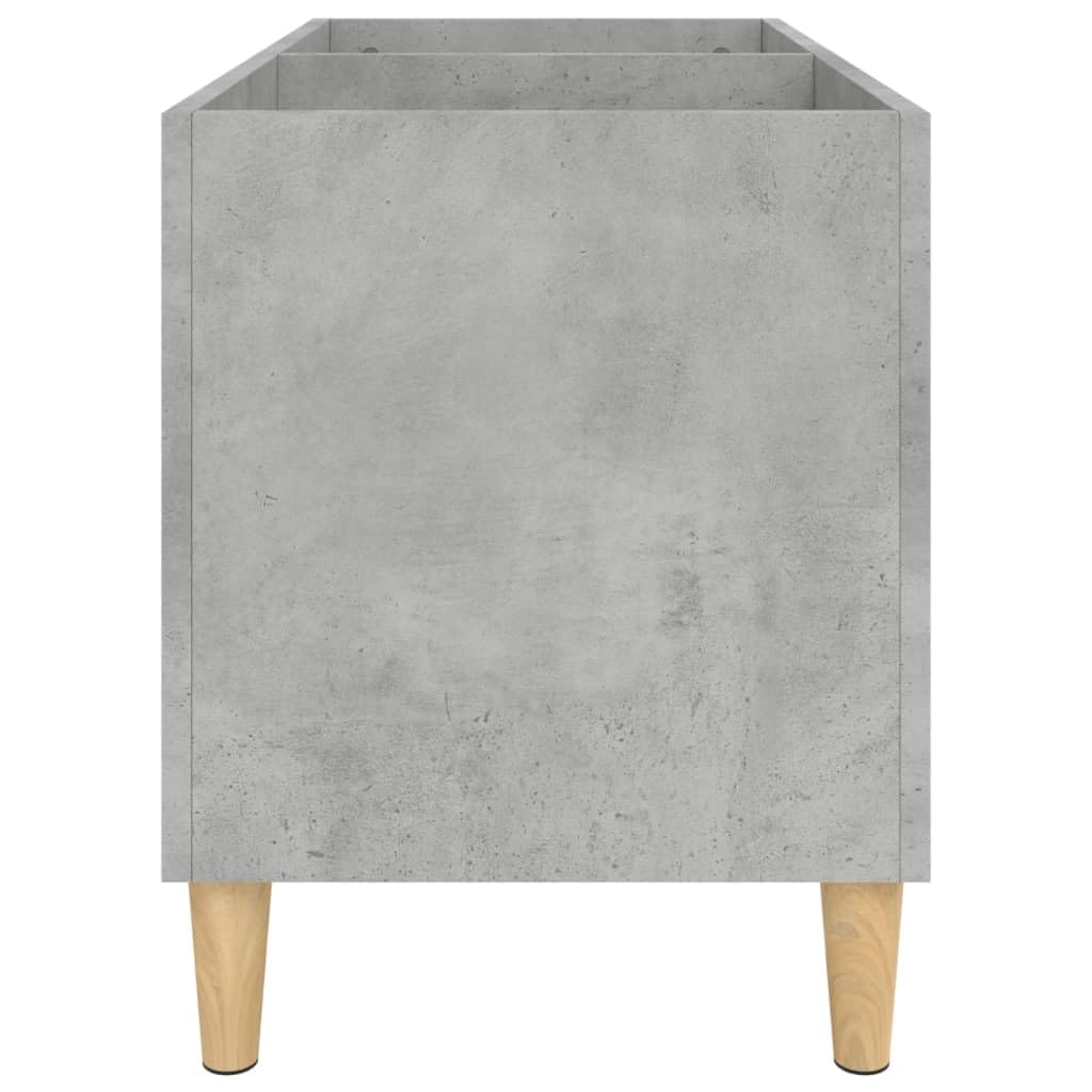 Armadio per dischi in legno, 74,5 x 38 x 48 cm, con gambe in legno, scaffale versatile per dischi in vinile, CD, DVD, credenza per soggiorno, scaffale HiFi, mobile multimediale