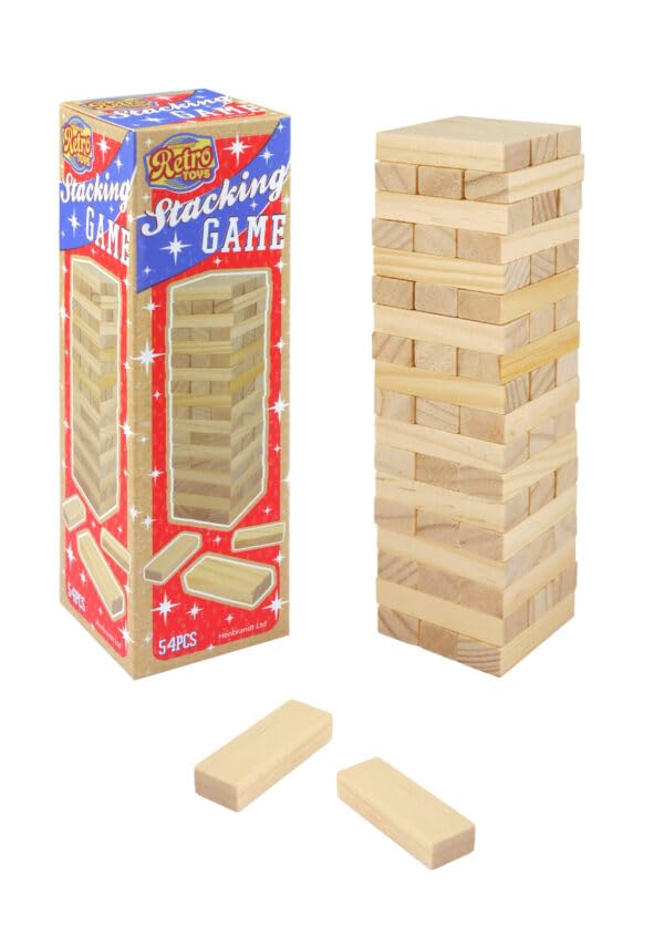 Wooden Tumbling Tower - Stacking Game