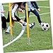 Generic 4pcs Spring Floor Nails Soccer Ball Soccer Ground Spike Spring-Based Flag Holder Spring-Based Pole Mount Soccer Corner Flag Spike Training Ground Spike Ground Nails Iron Football, 57048U11ITX