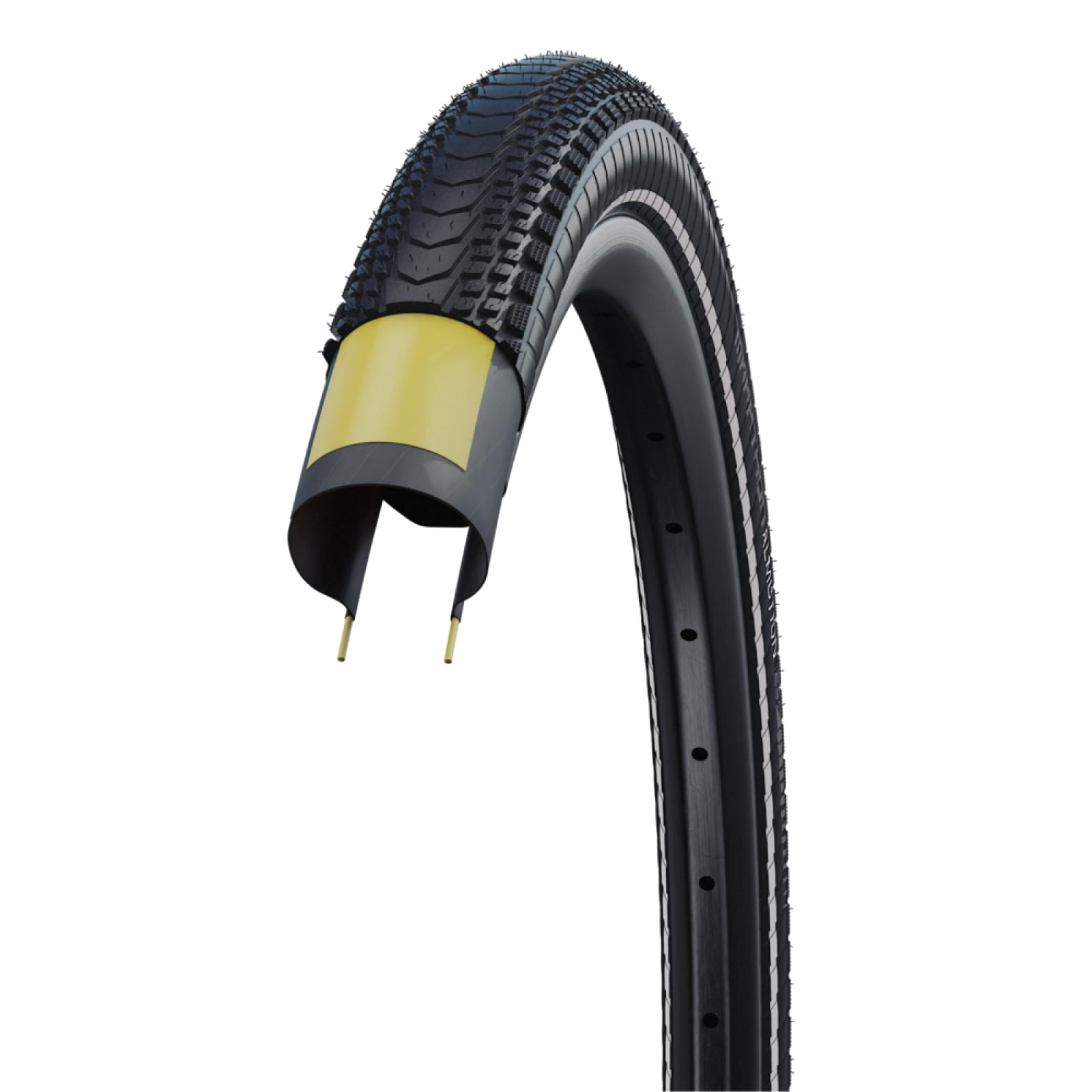 Schwalbe Faltreifen Marath.almotion Hs603, Pneumatico pieghevole Unisex adulto, Nero, 28x2.00 50-622, 28x2.00"50-622 - Image 2