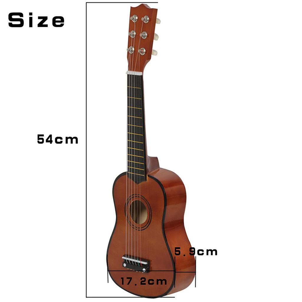 Mini guitare acoustique à 6 cordes 53,3 cm