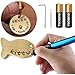 Elektrische Gravierstift Carve Werkzeug für DIY Schmuck Schmuck Metall Glas Cordless Precision Engraver mit Diamond Tip Bit -Blau