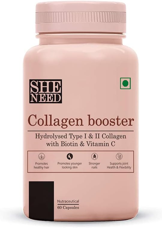 Collagen Booster with Hydrolysed Collagen, 60 Capsules | Vegan for Men & Women