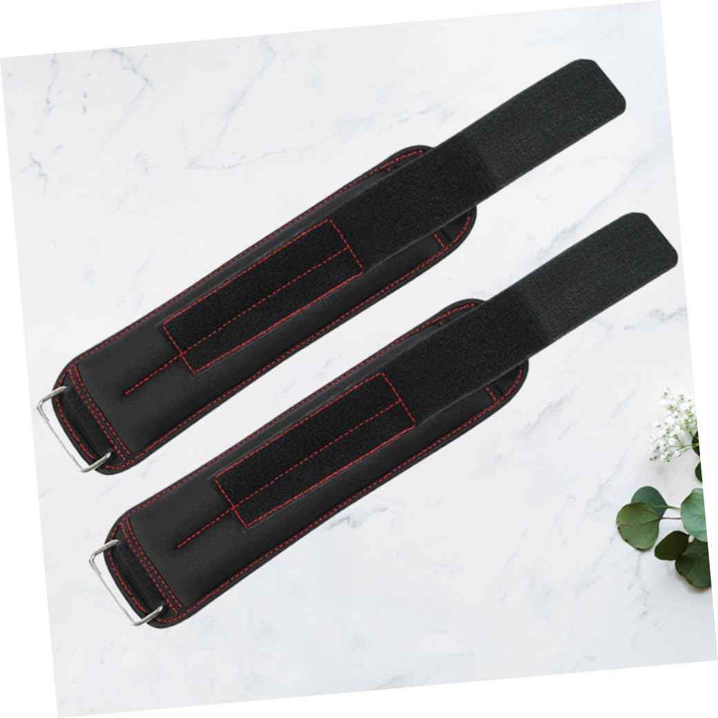 Muñequeras Saco de Arena para Fitness, Tejido Negro, Fácil de Usar, Soporte de Peso Adecuado para Entrenamiento Muscular y Deportes