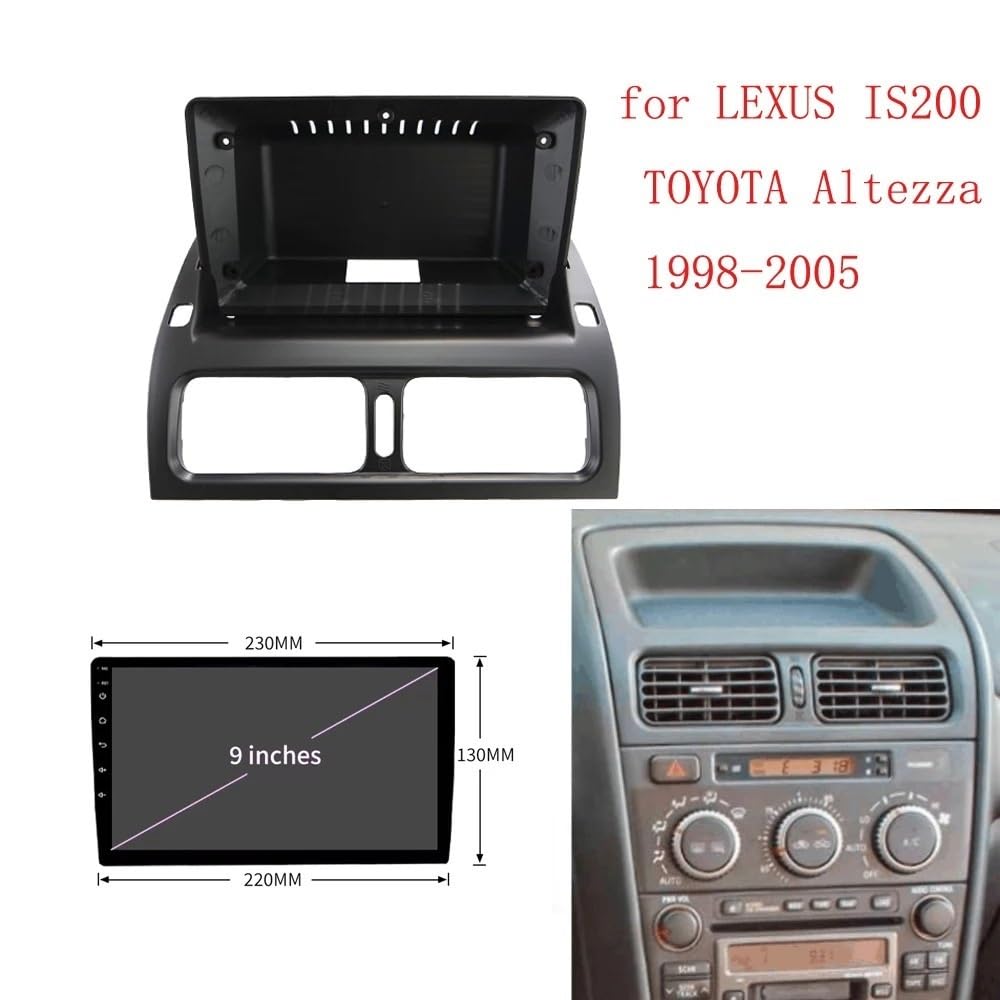 Panel Radio para Coche para Lexus para Toyota Altezza 98-05