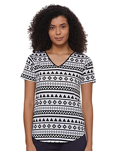 Image of A.T.U.N. (ALL THINGS UBER NICE) Womens Printed Cotton Long Sleeve Regular T-Shirt (Pack of 3)